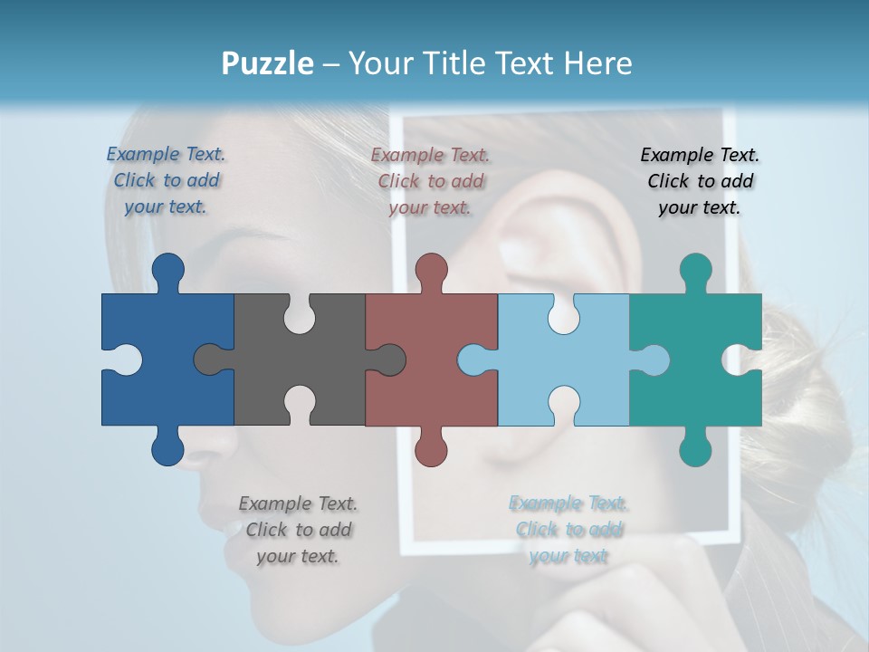 Adult Attention Curiosity PowerPoint Template