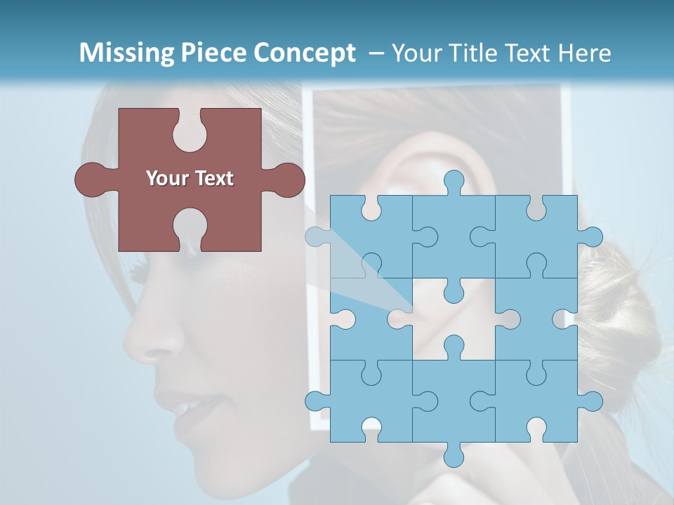 Adult Attention Curiosity PowerPoint Template