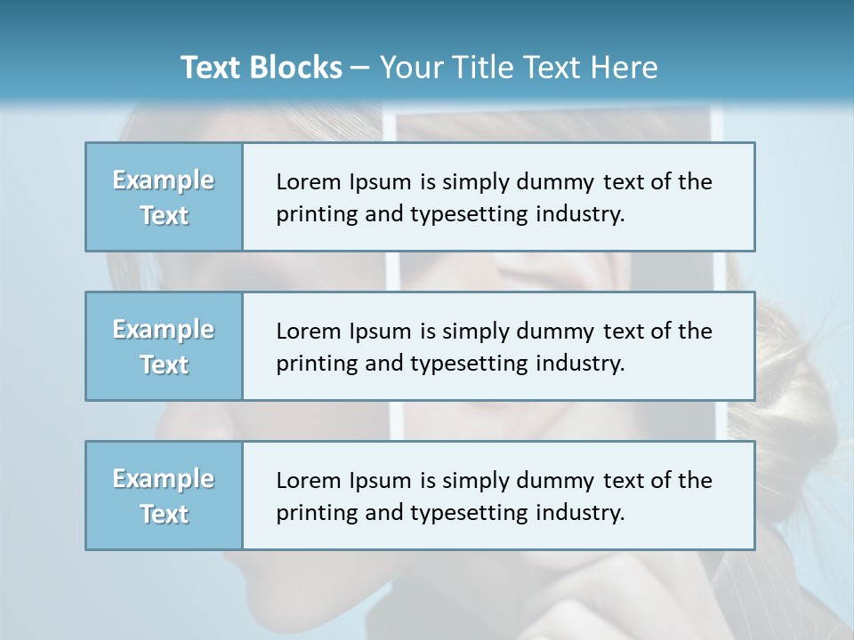 Adult Attention Curiosity PowerPoint Template