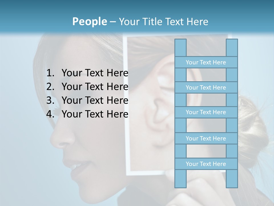 Adult Attention Curiosity PowerPoint Template