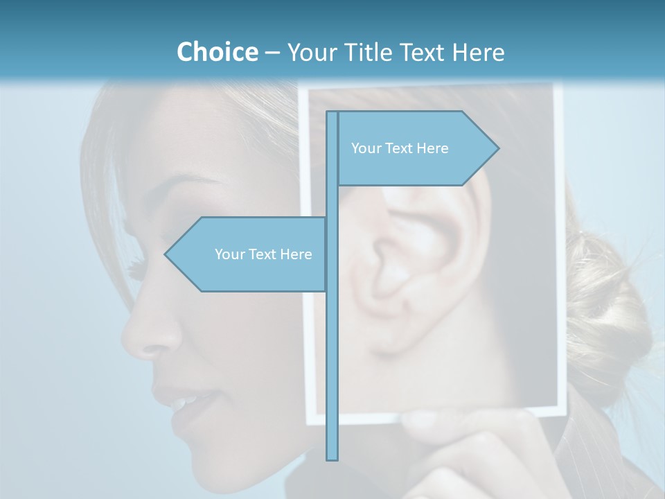 Adult Attention Curiosity PowerPoint Template