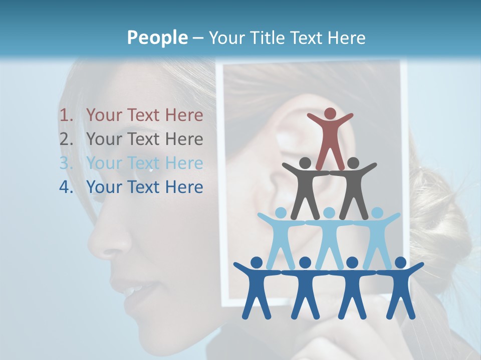 Adult Attention Curiosity PowerPoint Template