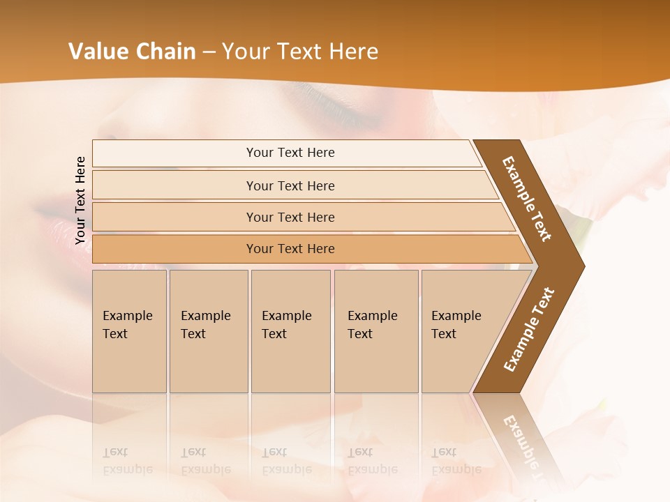 Model Lifestyle Purity PowerPoint Template