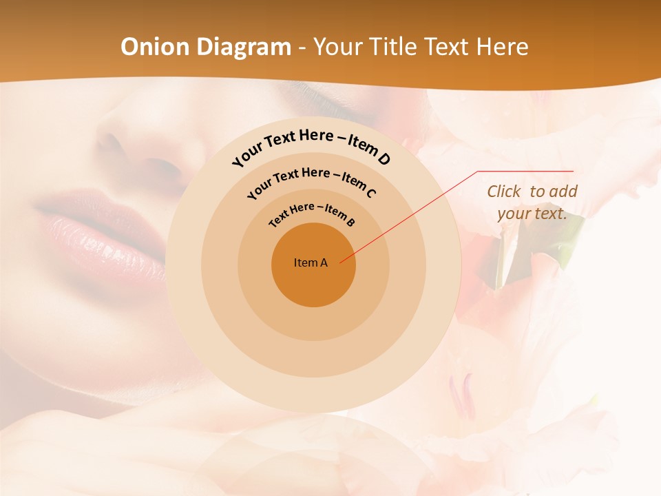 Model Lifestyle Purity PowerPoint Template