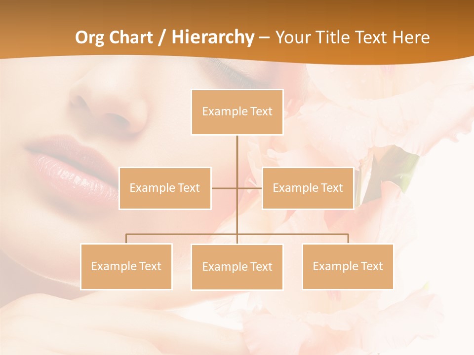Model Lifestyle Purity PowerPoint Template