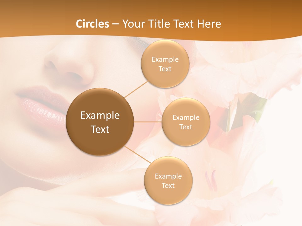 Model Lifestyle Purity PowerPoint Template