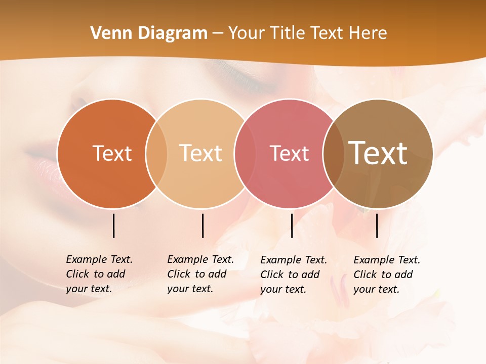 Model Lifestyle Purity PowerPoint Template