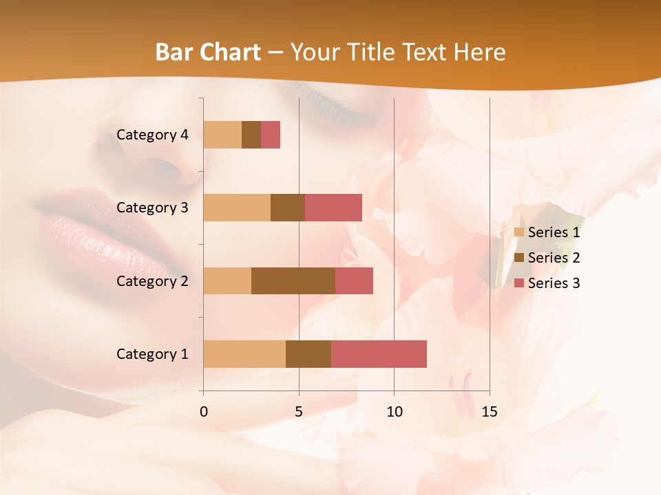 Model Lifestyle Purity PowerPoint Template