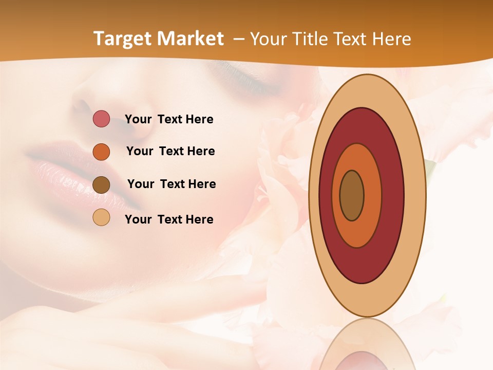 Model Lifestyle Purity PowerPoint Template