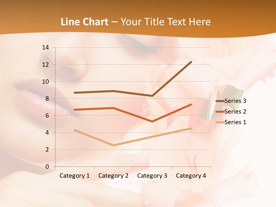 Model Lifestyle Purity PowerPoint Template