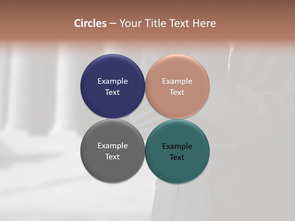 Executive Council Man PowerPoint Template