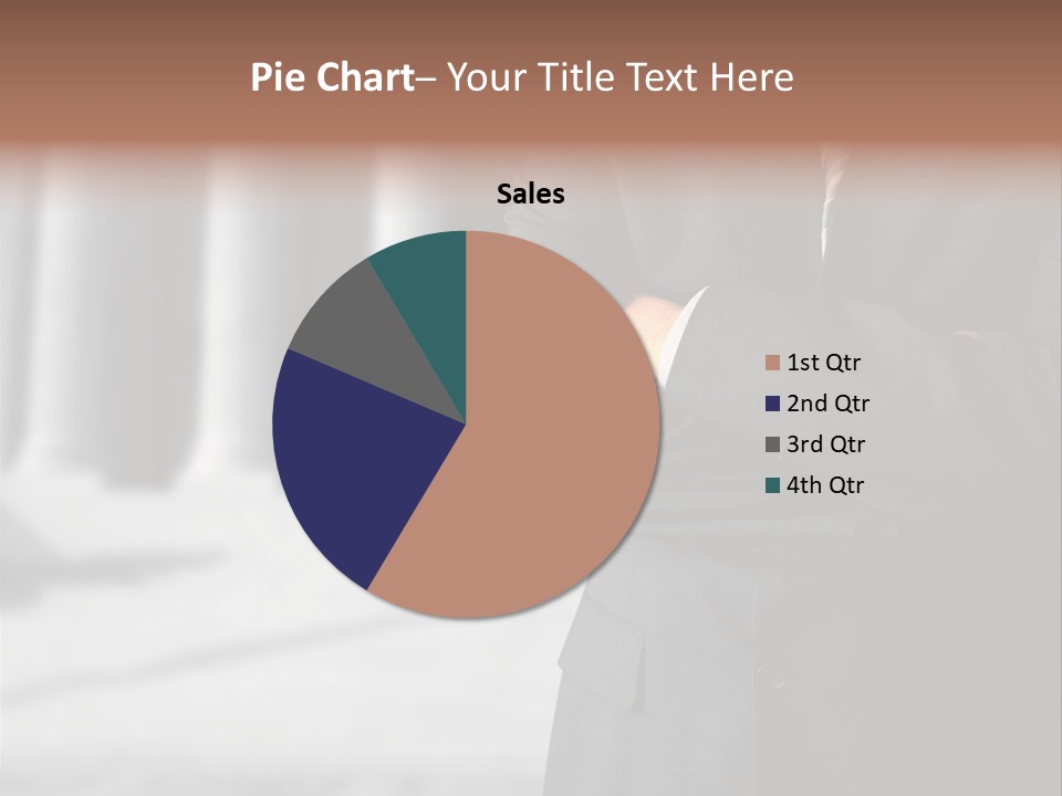 Executive Council Man PowerPoint Template