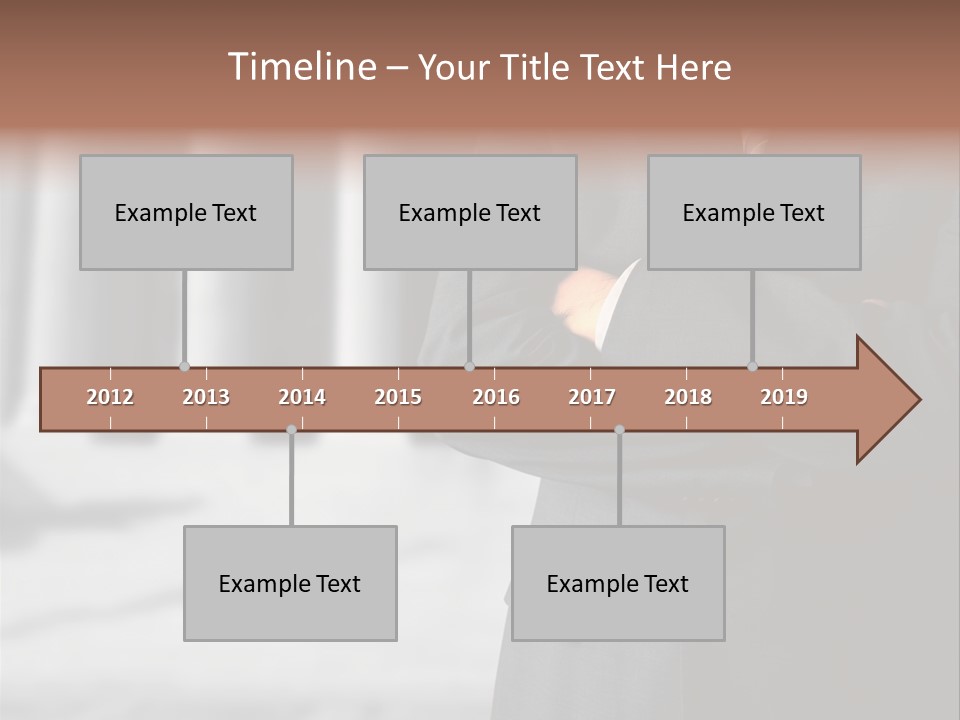 Executive Council Man PowerPoint Template