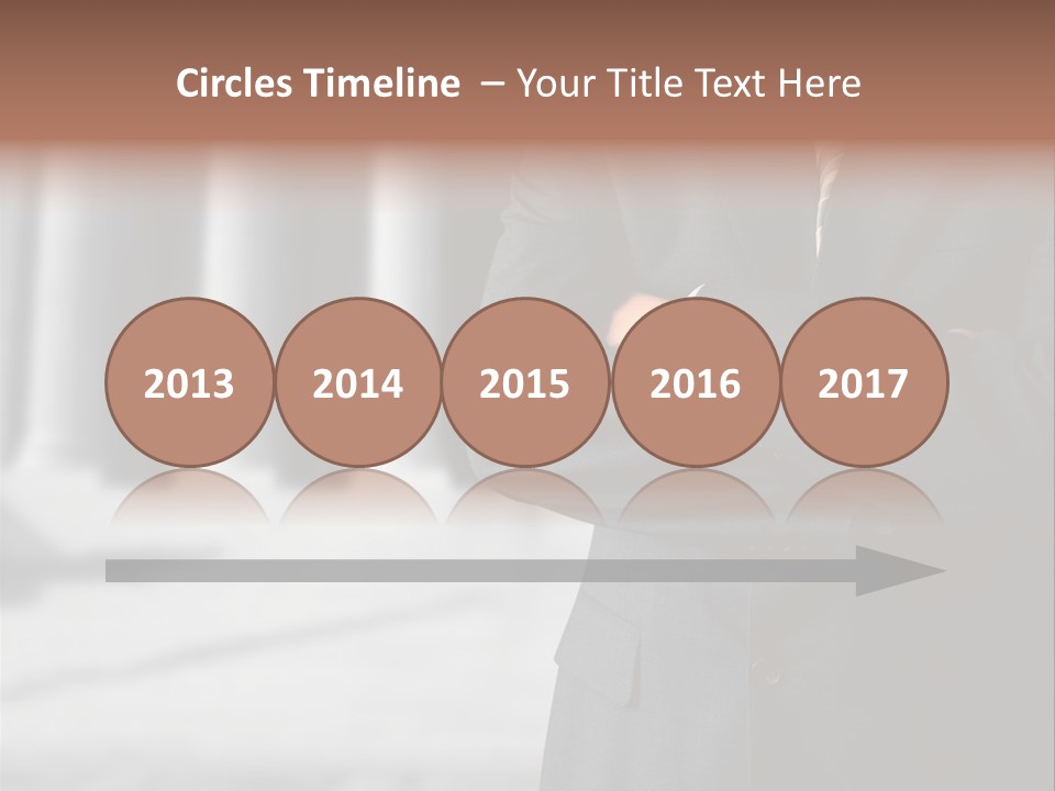 Executive Council Man PowerPoint Template