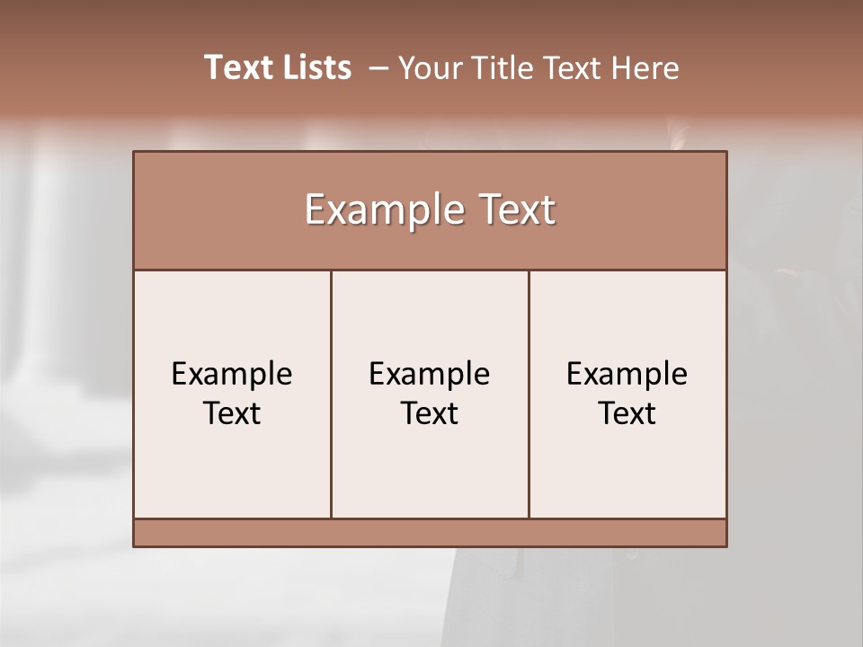 Executive Council Man PowerPoint Template