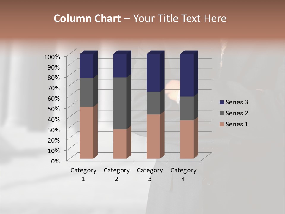 Executive Council Man PowerPoint Template