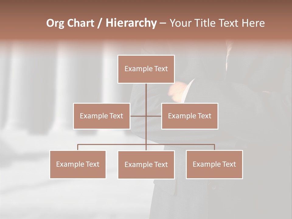 Executive Council Man PowerPoint Template