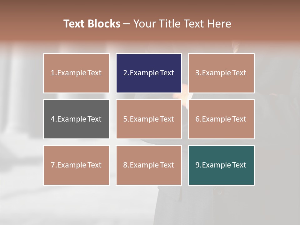 Executive Council Man PowerPoint Template