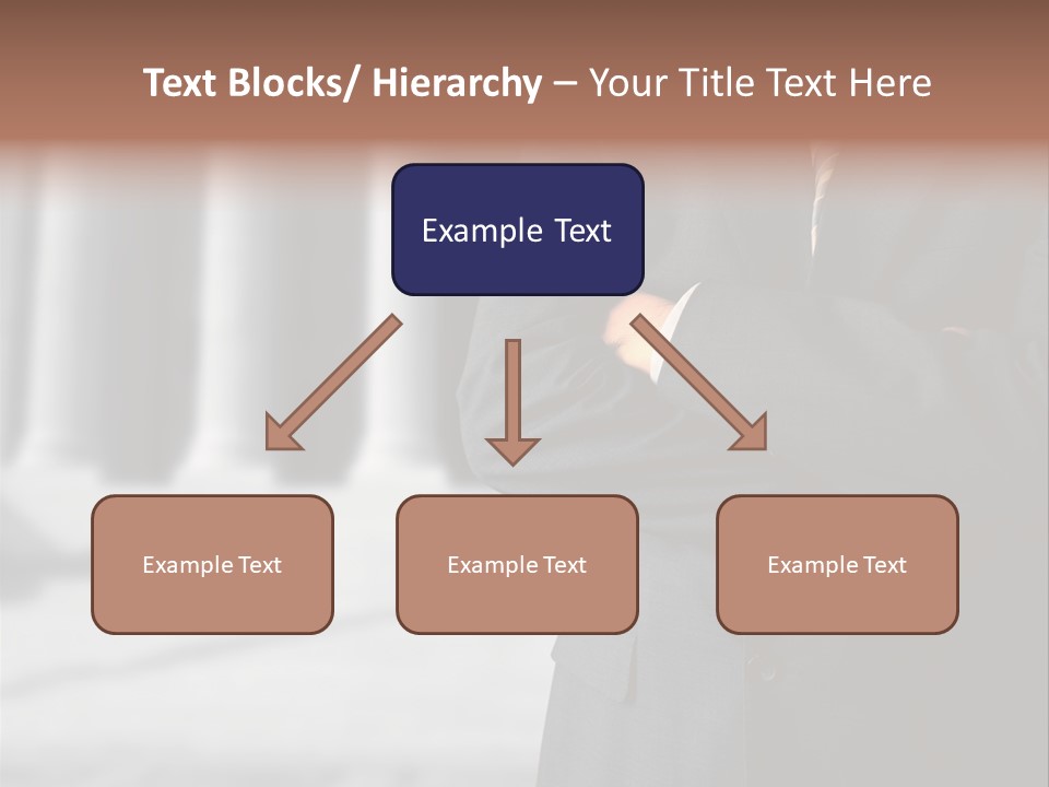 Executive Council Man PowerPoint Template