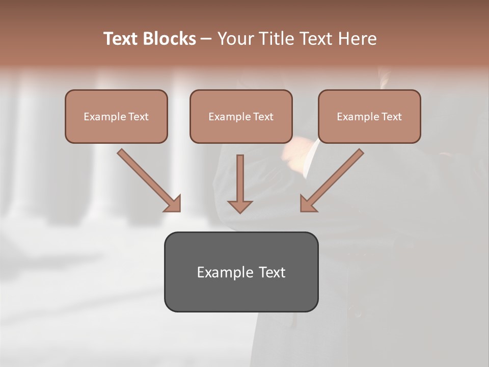 Executive Council Man PowerPoint Template