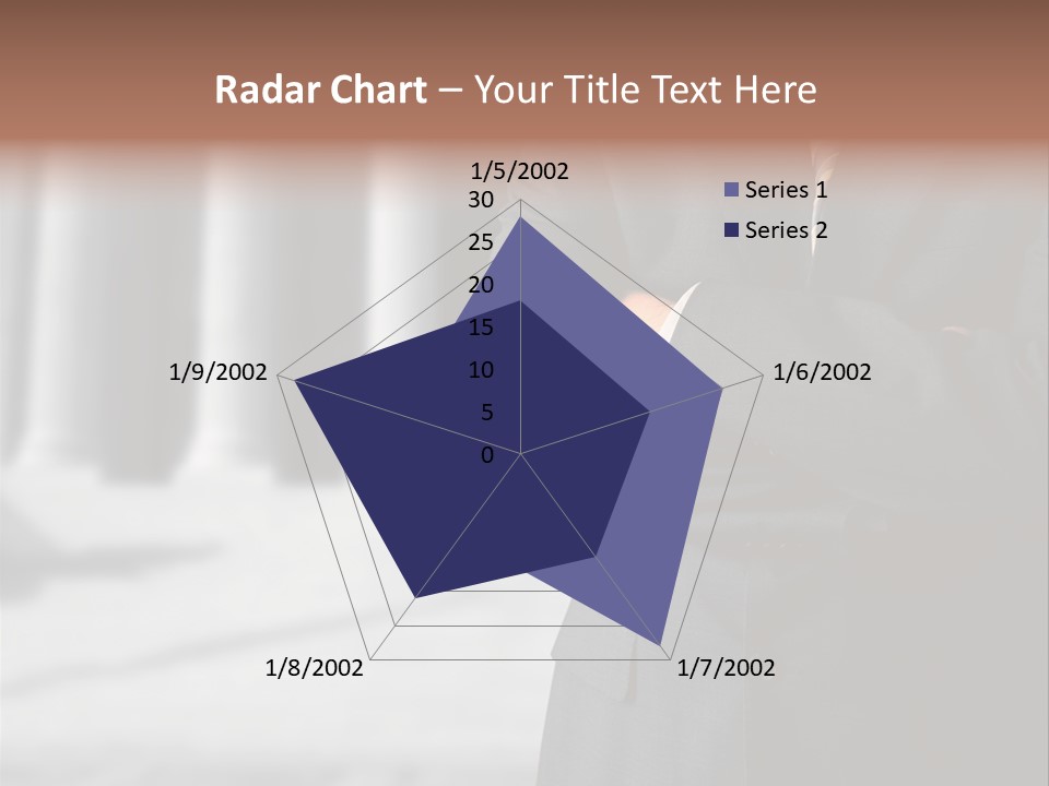 Executive Council Man PowerPoint Template