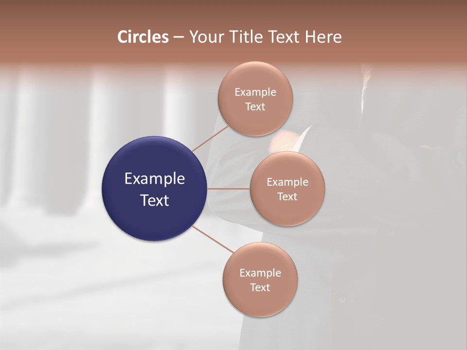 Executive Council Man PowerPoint Template