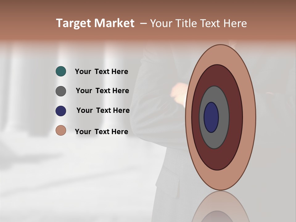 Executive Council Man PowerPoint Template