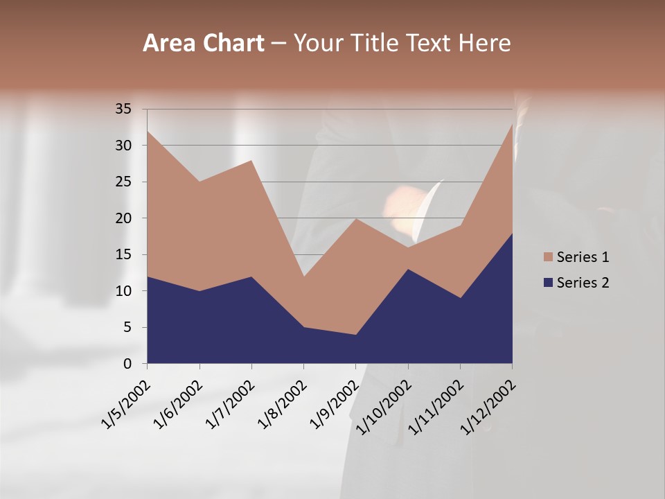 Executive Council Man PowerPoint Template