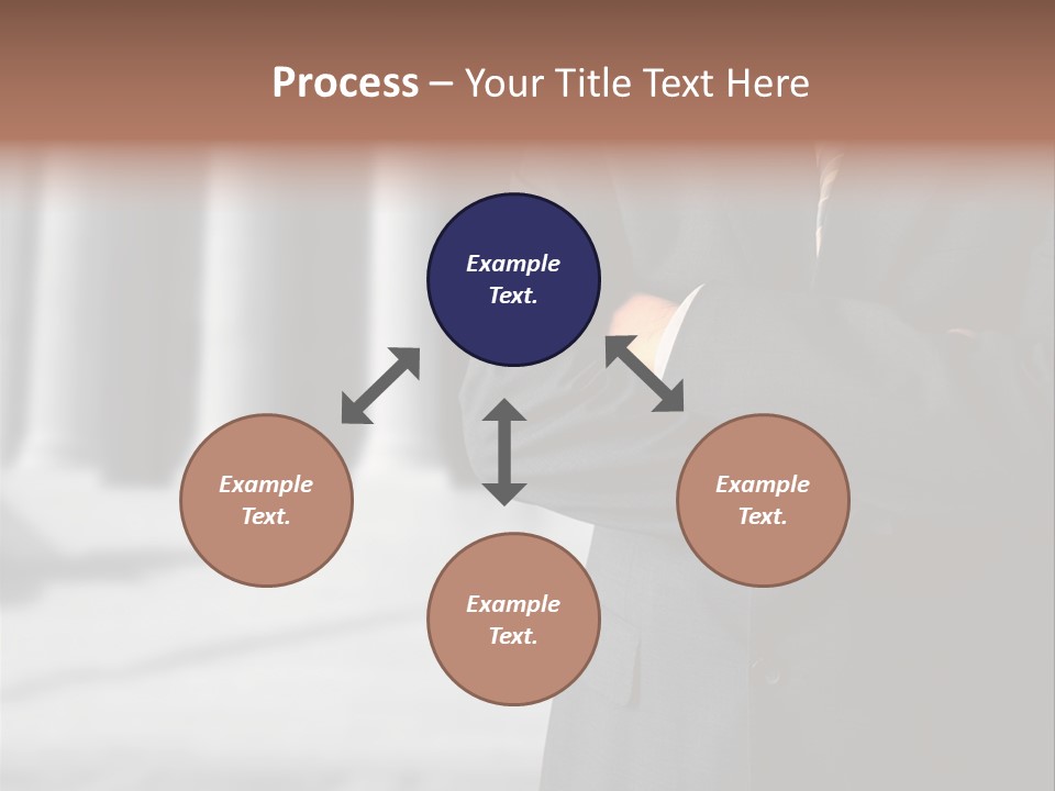 Executive Council Man PowerPoint Template