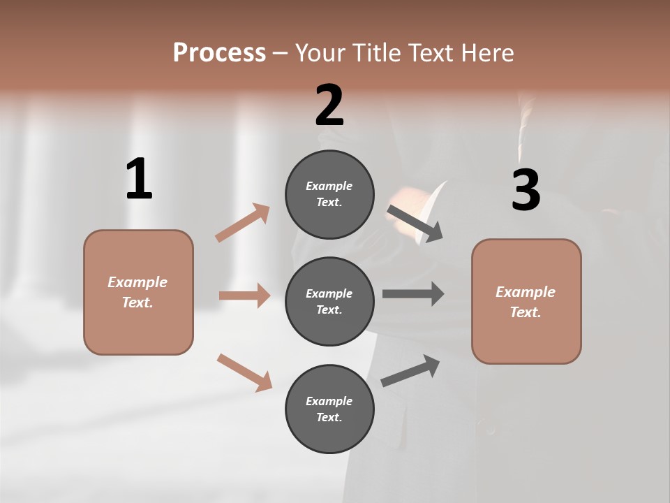 Executive Council Man PowerPoint Template