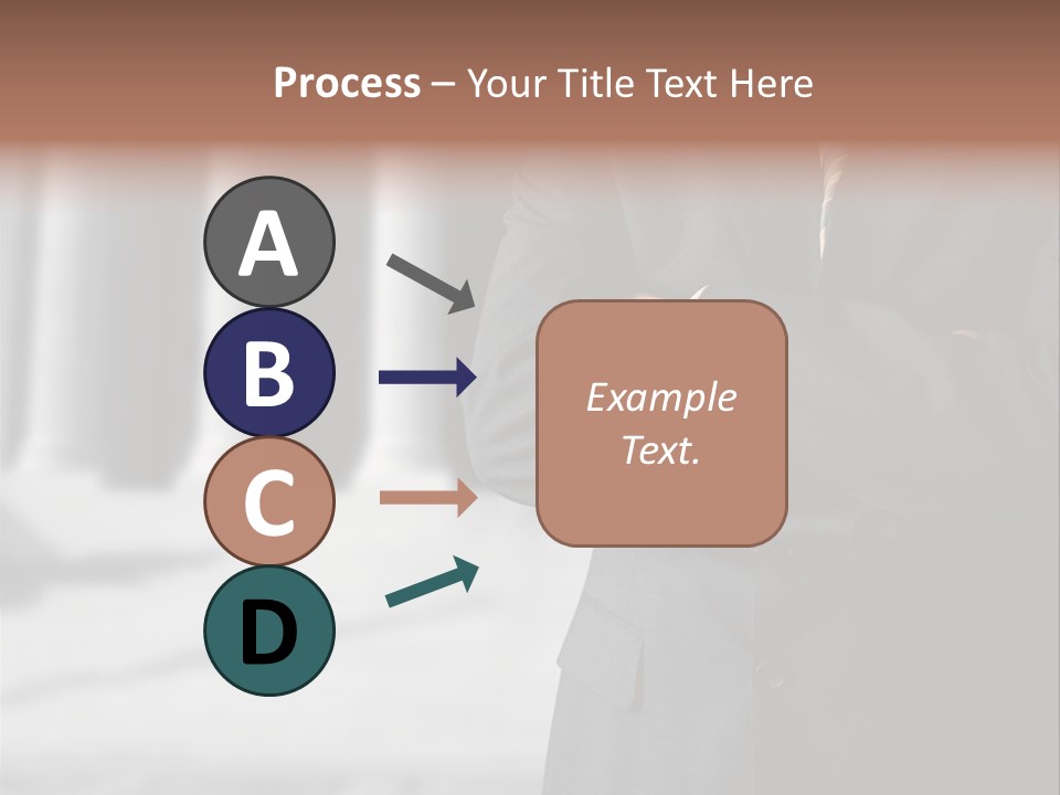 Executive Council Man PowerPoint Template