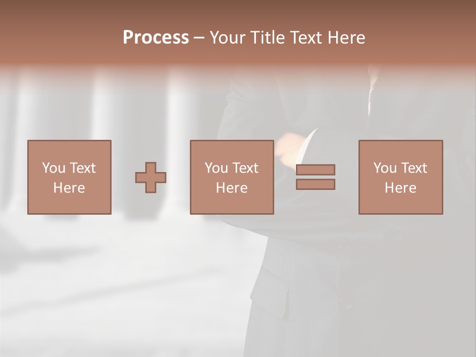 Executive Council Man PowerPoint Template