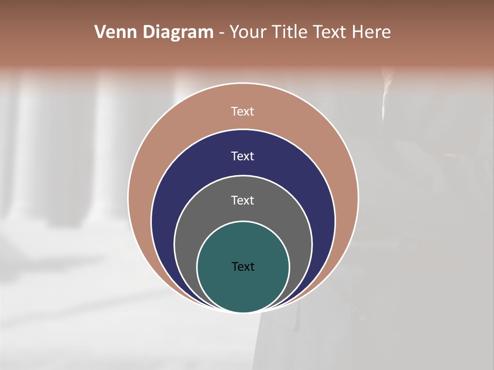 Executive Council Man PowerPoint Template