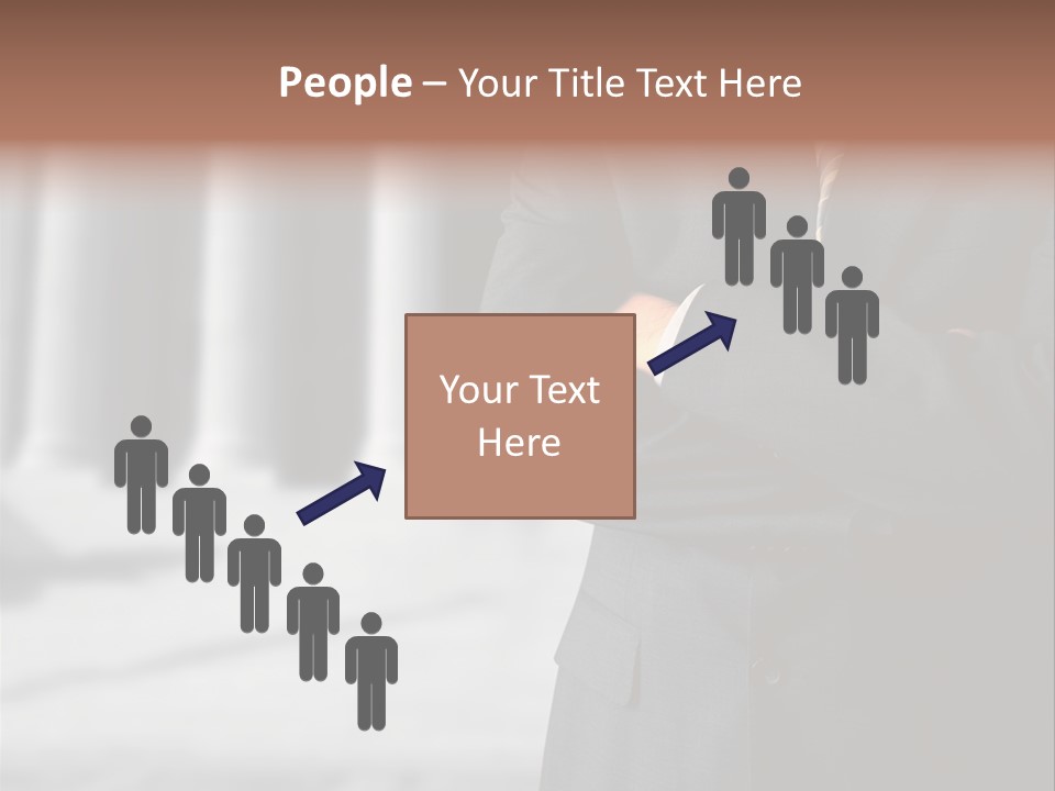 Executive Council Man PowerPoint Template