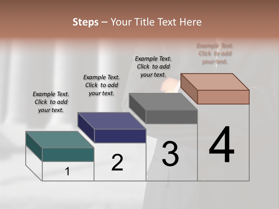 Executive Council Man PowerPoint Template