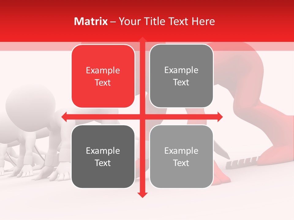 Success Worker Run PowerPoint Template