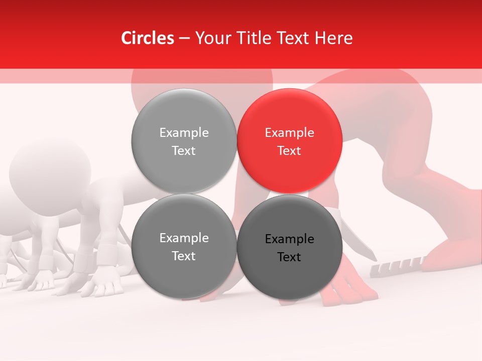 Success Worker Run PowerPoint Template