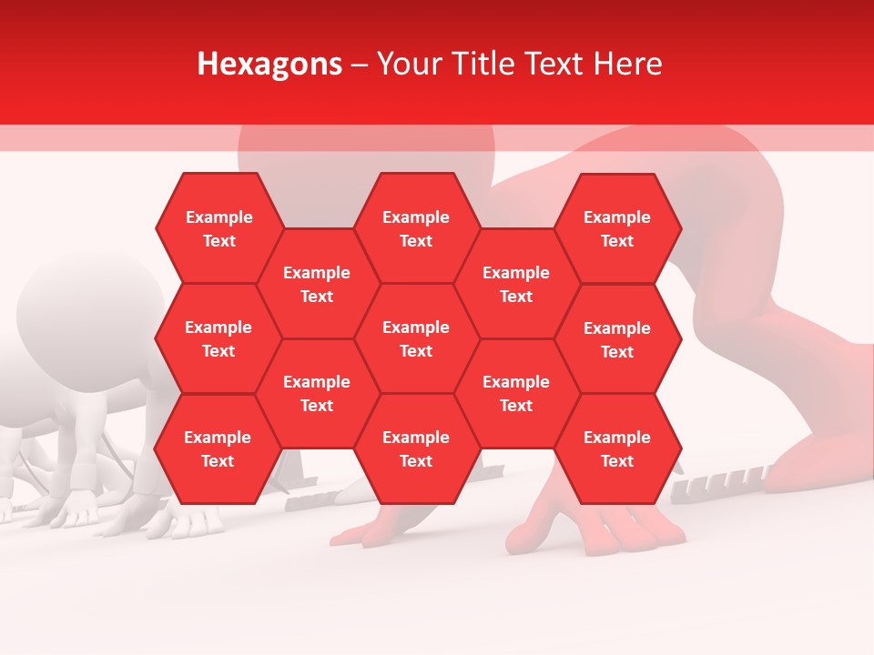 Success Worker Run PowerPoint Template