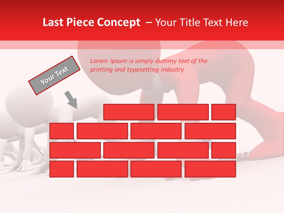 Success Worker Run PowerPoint Template