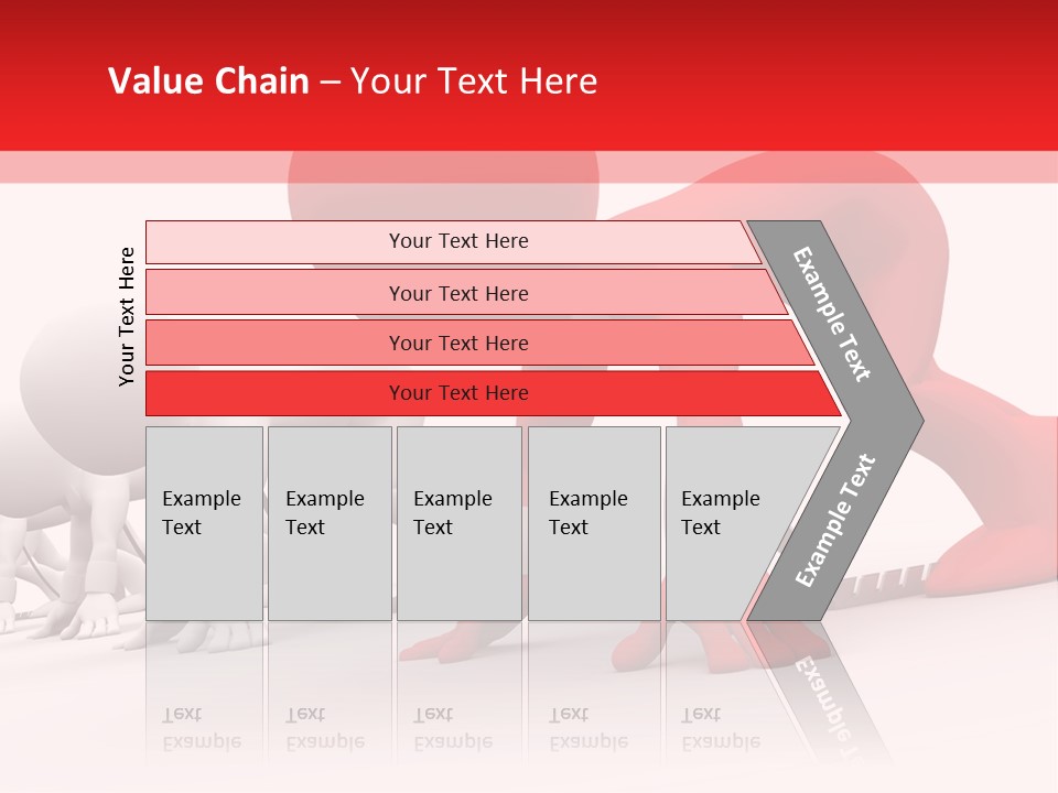 Success Worker Run PowerPoint Template