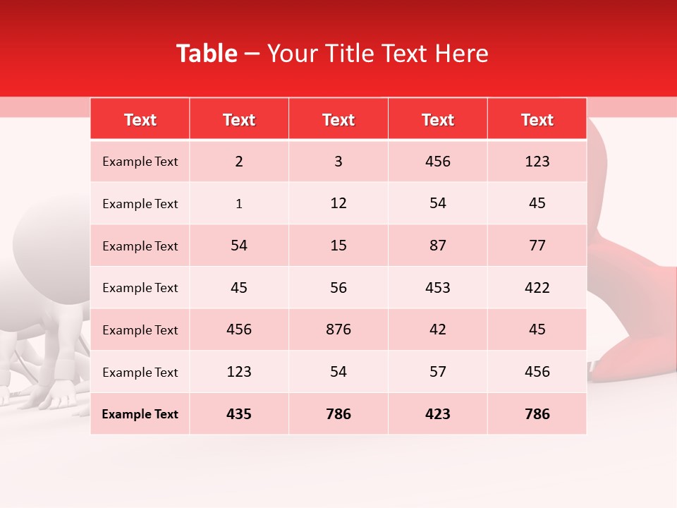 Success Worker Run PowerPoint Template