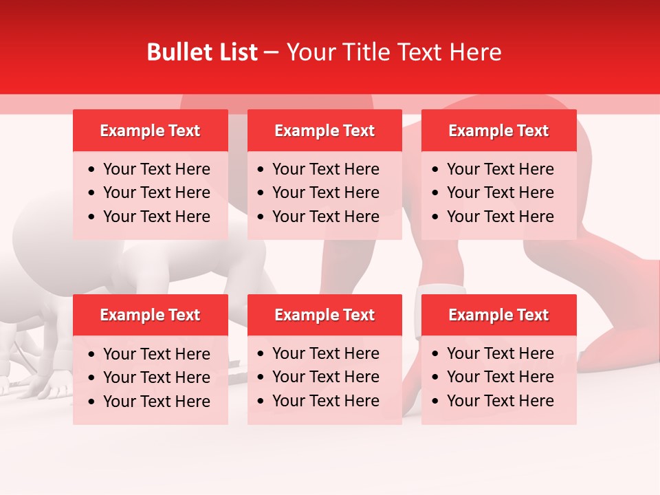 Success Worker Run PowerPoint Template