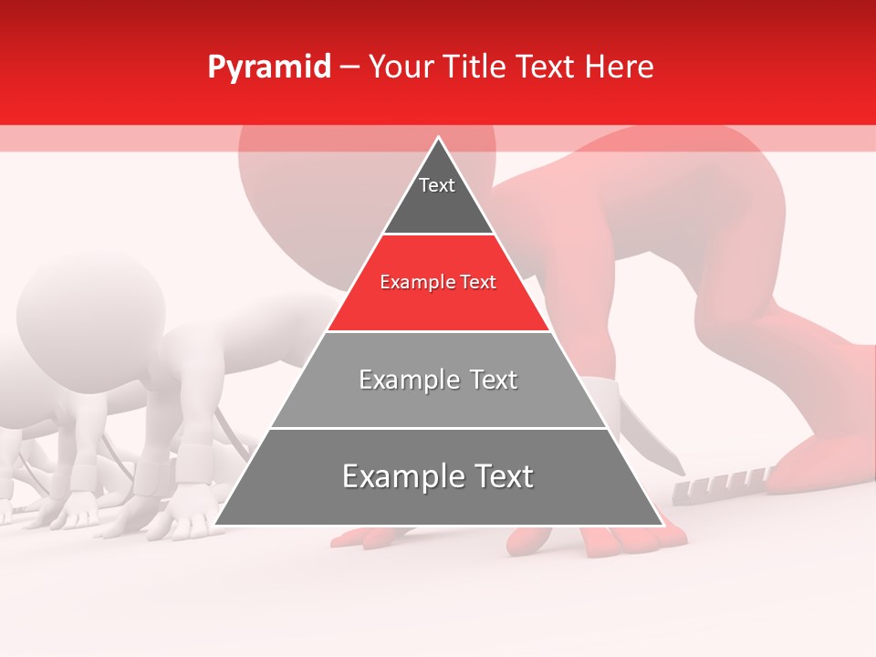 Success Worker Run PowerPoint Template