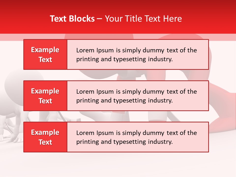 Success Worker Run PowerPoint Template