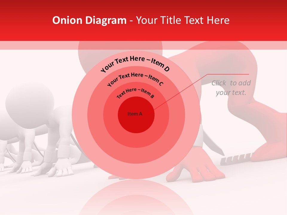 Success Worker Run PowerPoint Template