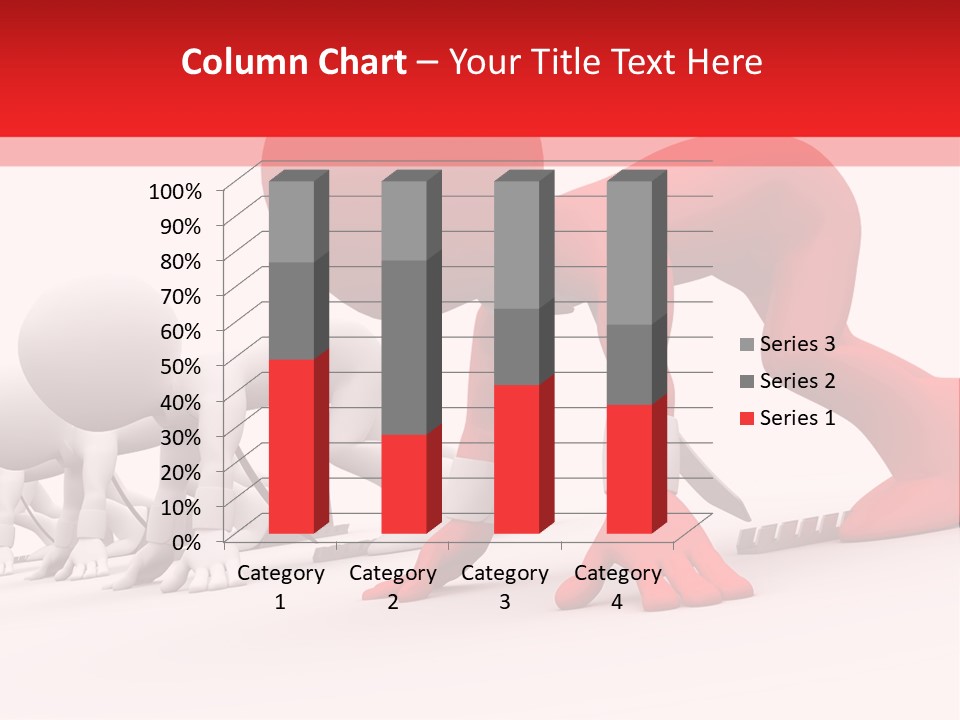 Success Worker Run PowerPoint Template