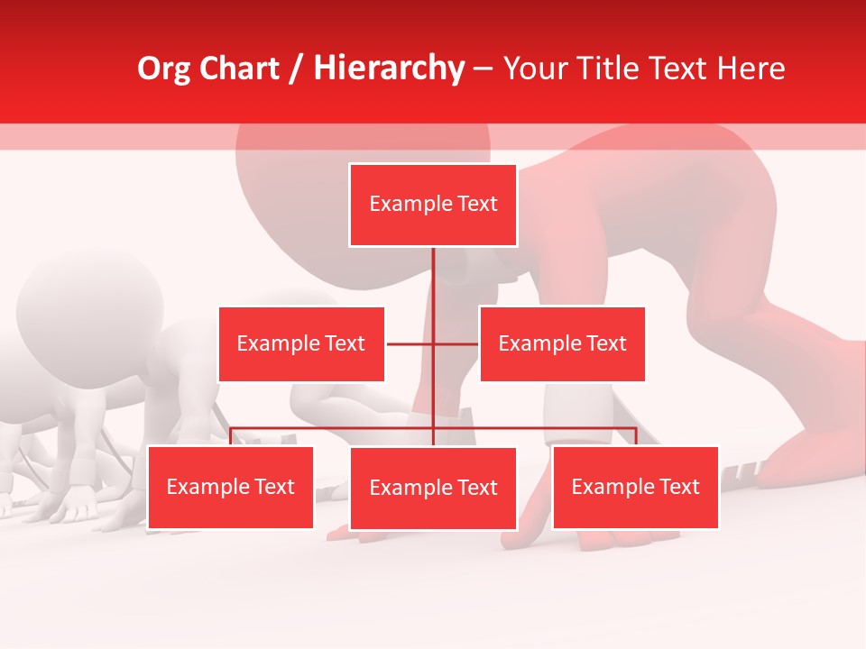 Success Worker Run PowerPoint Template