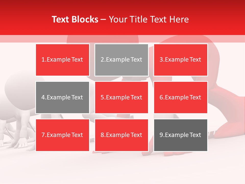 Success Worker Run PowerPoint Template