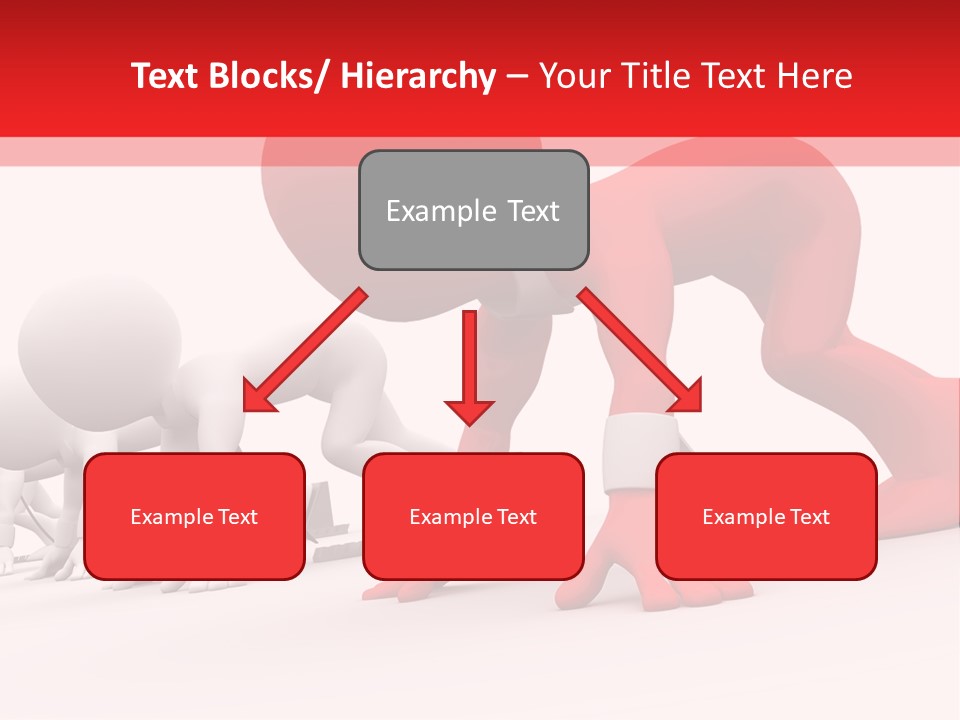 Success Worker Run PowerPoint Template