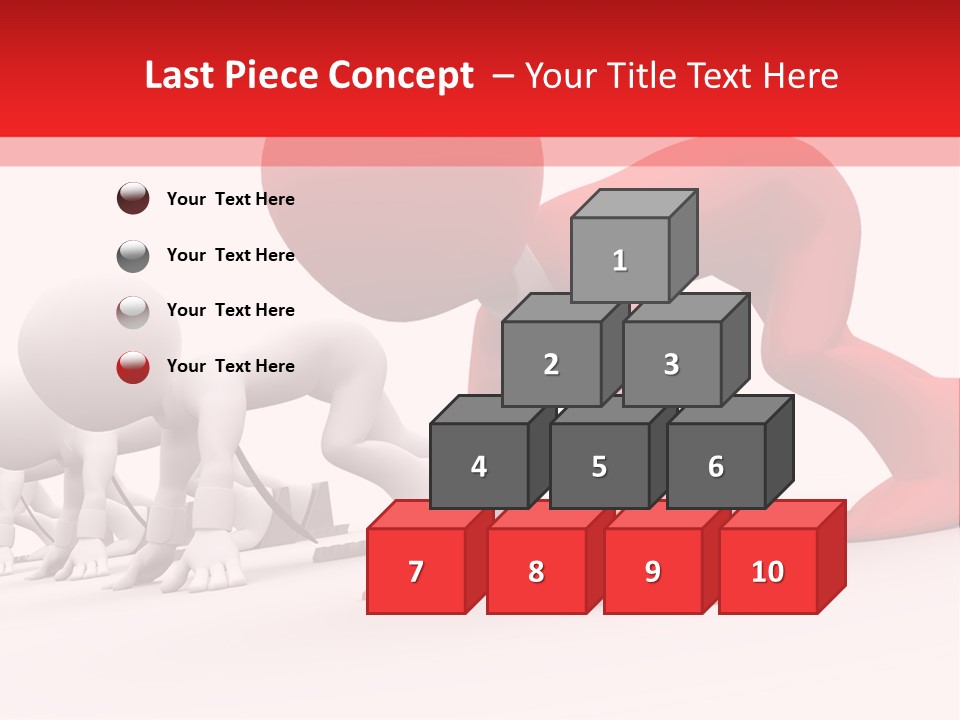 Success Worker Run PowerPoint Template